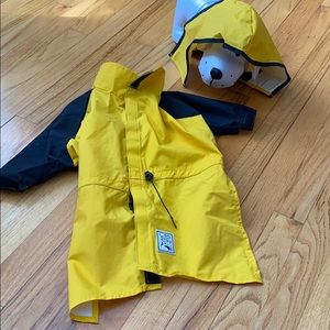 Premier Pet Products NWOT Sz S pet Rain Coat/hood